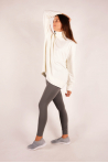 Majestic Filatures Milk turtleneck sweater