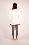 Majestic Filatures Milk turtleneck sweater