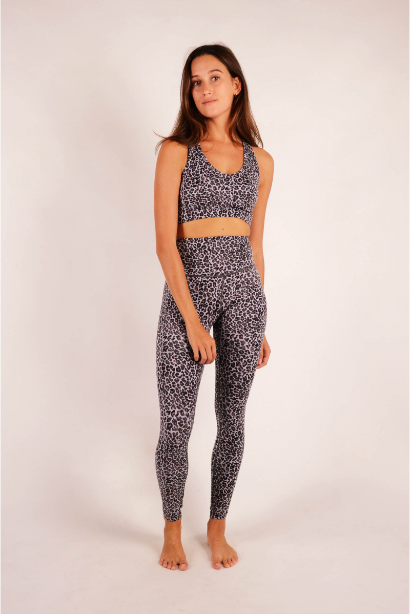 Brassière Varley Let's move park Brushed leopard