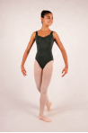 Leotard Ballet Rosa Inaya olive for child