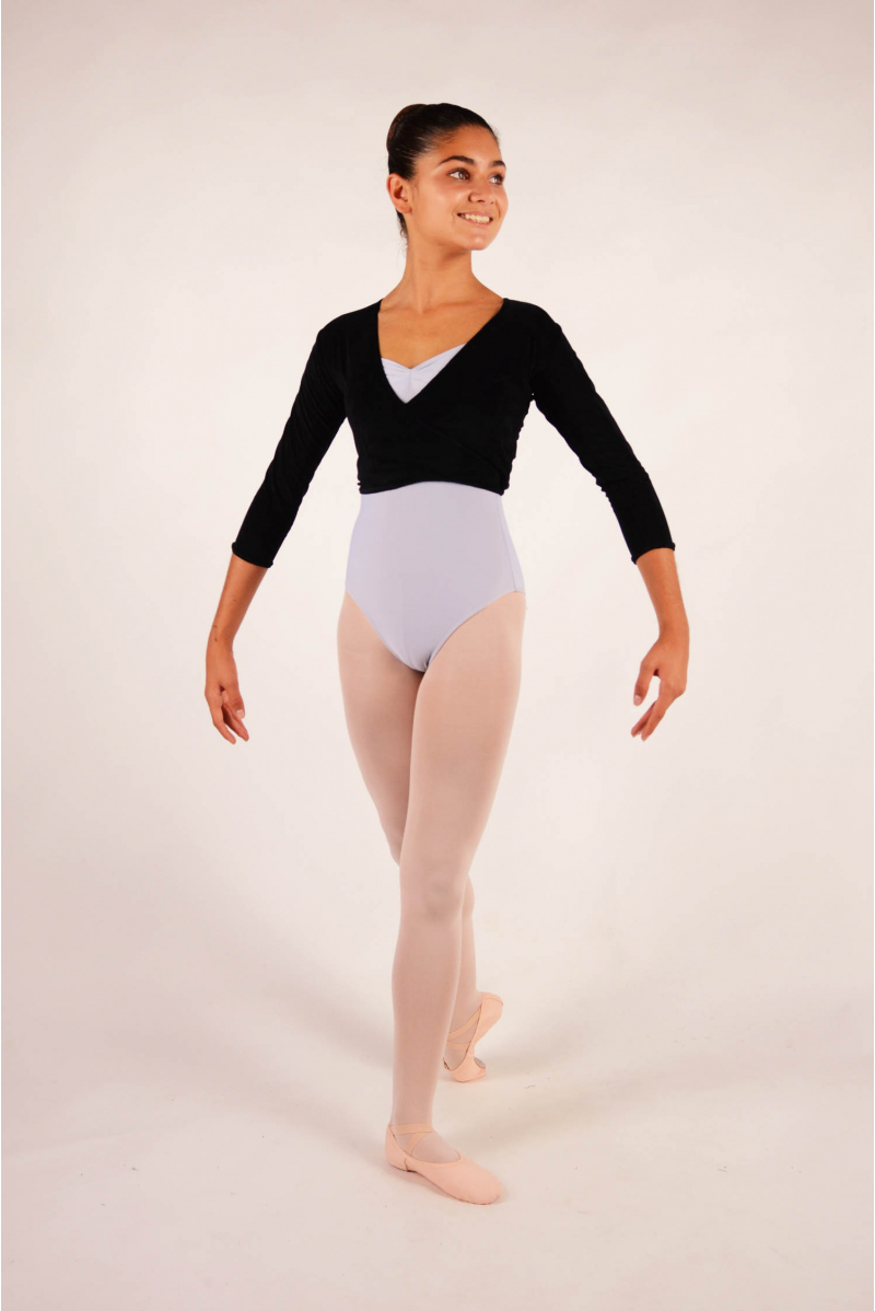 Child Fluffy black wrap