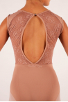 Ballet Rosa café au lait lace child leotard