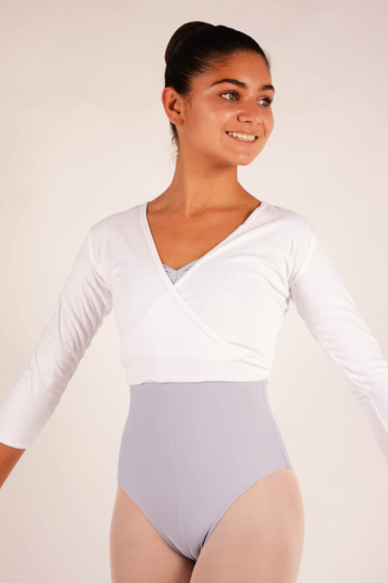 Child Fluffy wrap white