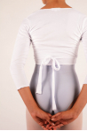 Child Fluffy wrap white