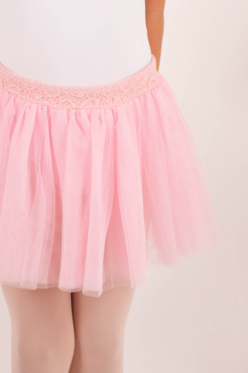 Bas de tutu enfant Bloch Daisy Lace Pink MS148C 