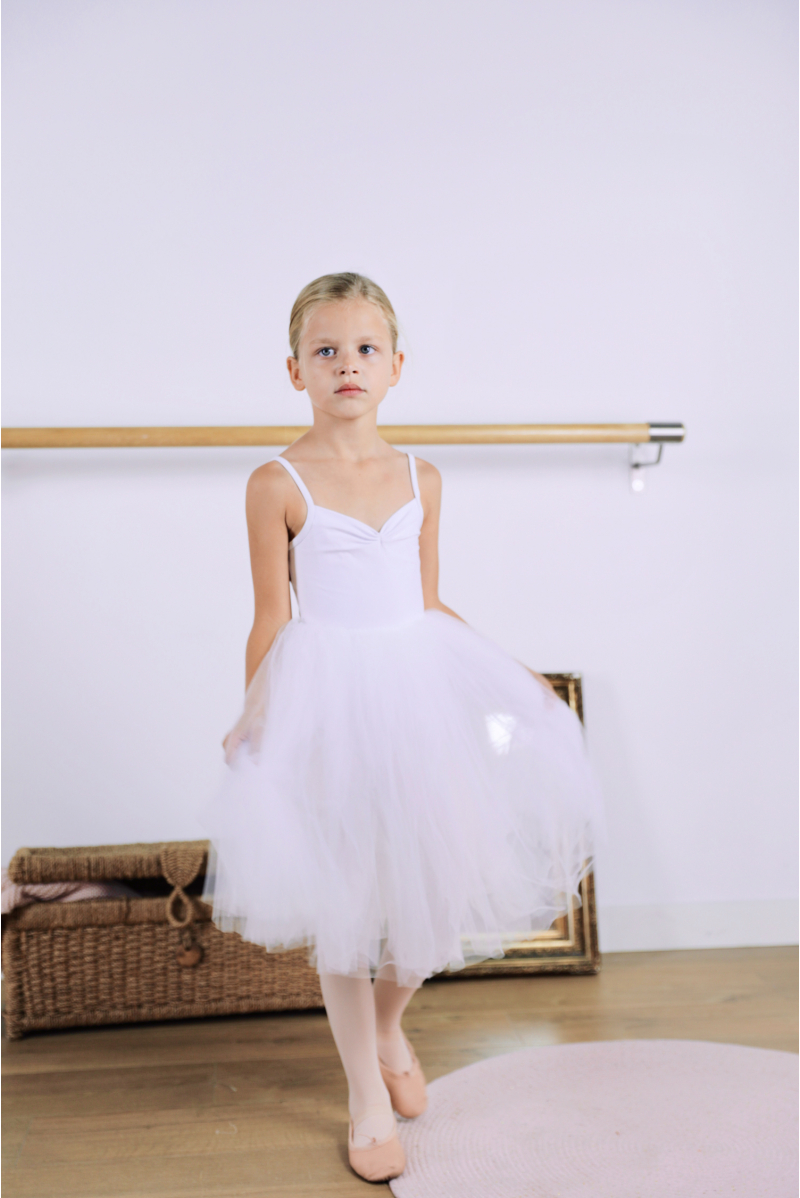 Bas de tutu long Repetto enfant blanc DE534