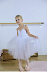 Bas de tutu long Repetto enfant blanc DE534