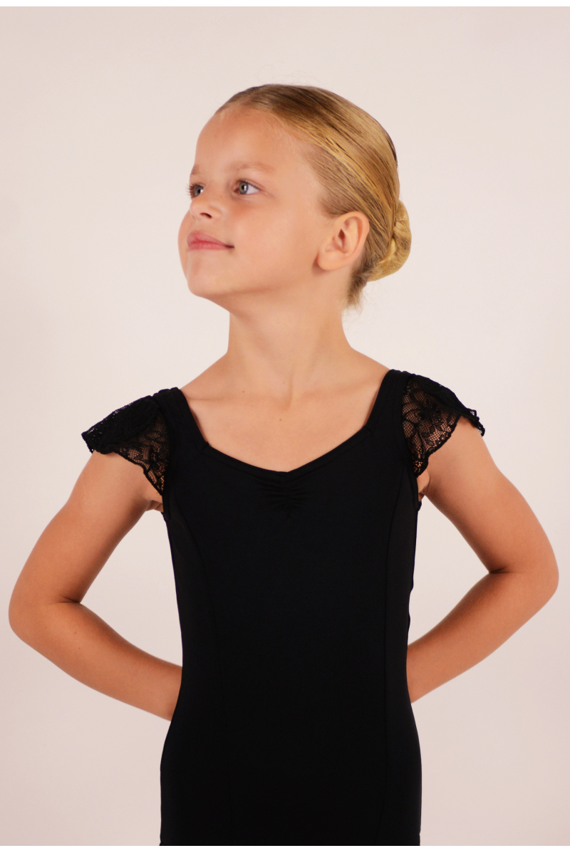 Child Leotard Lace Capezio 11731C black