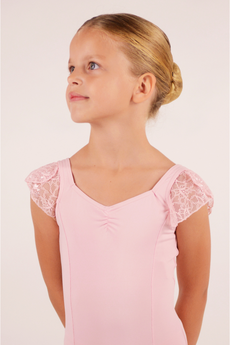 Child Leotard Lace Capezio 11731C pink