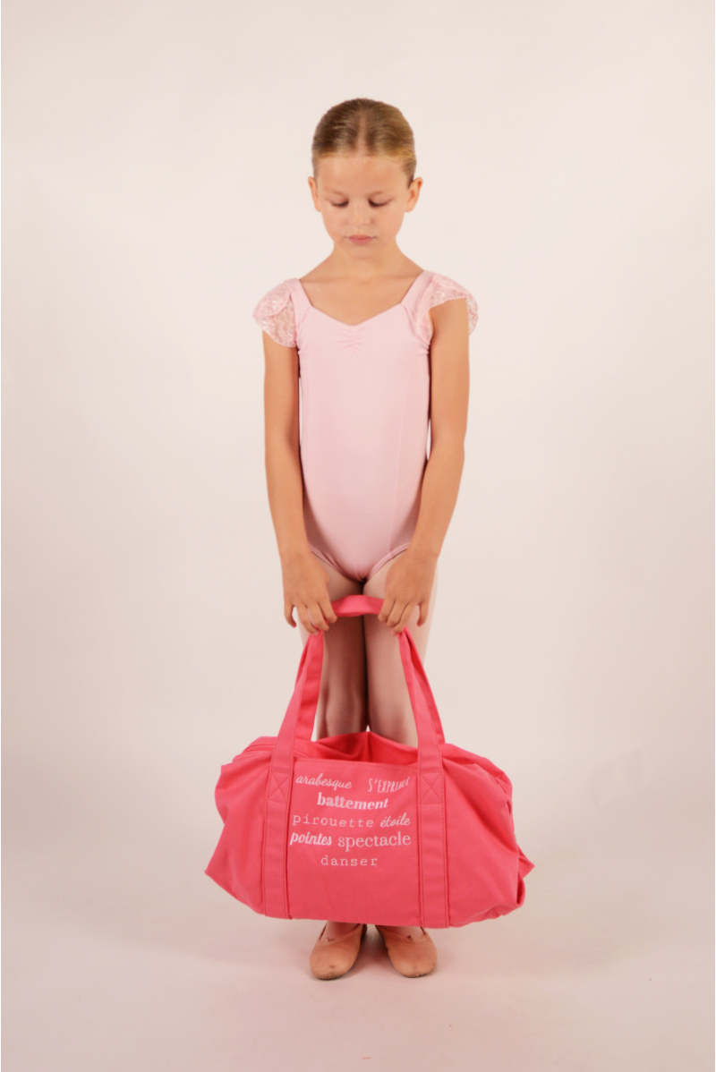Sac polochon Dansez-vous Paulo rose
