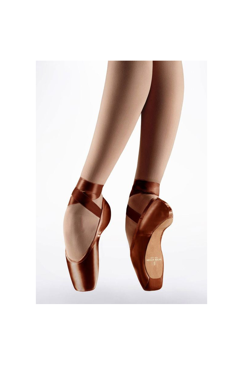 Gaynor Minden Sculpted pointe shoes Espresso