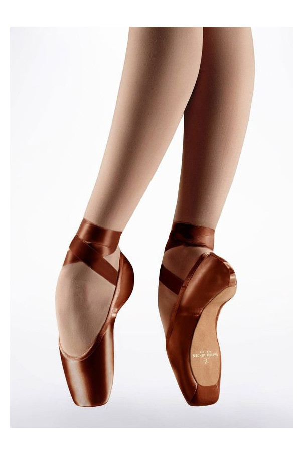 Gaynor Minden Sculpted pointe shoes Espresso