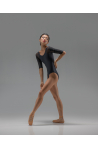 Justaucorps Ballet Rosa Aly noir