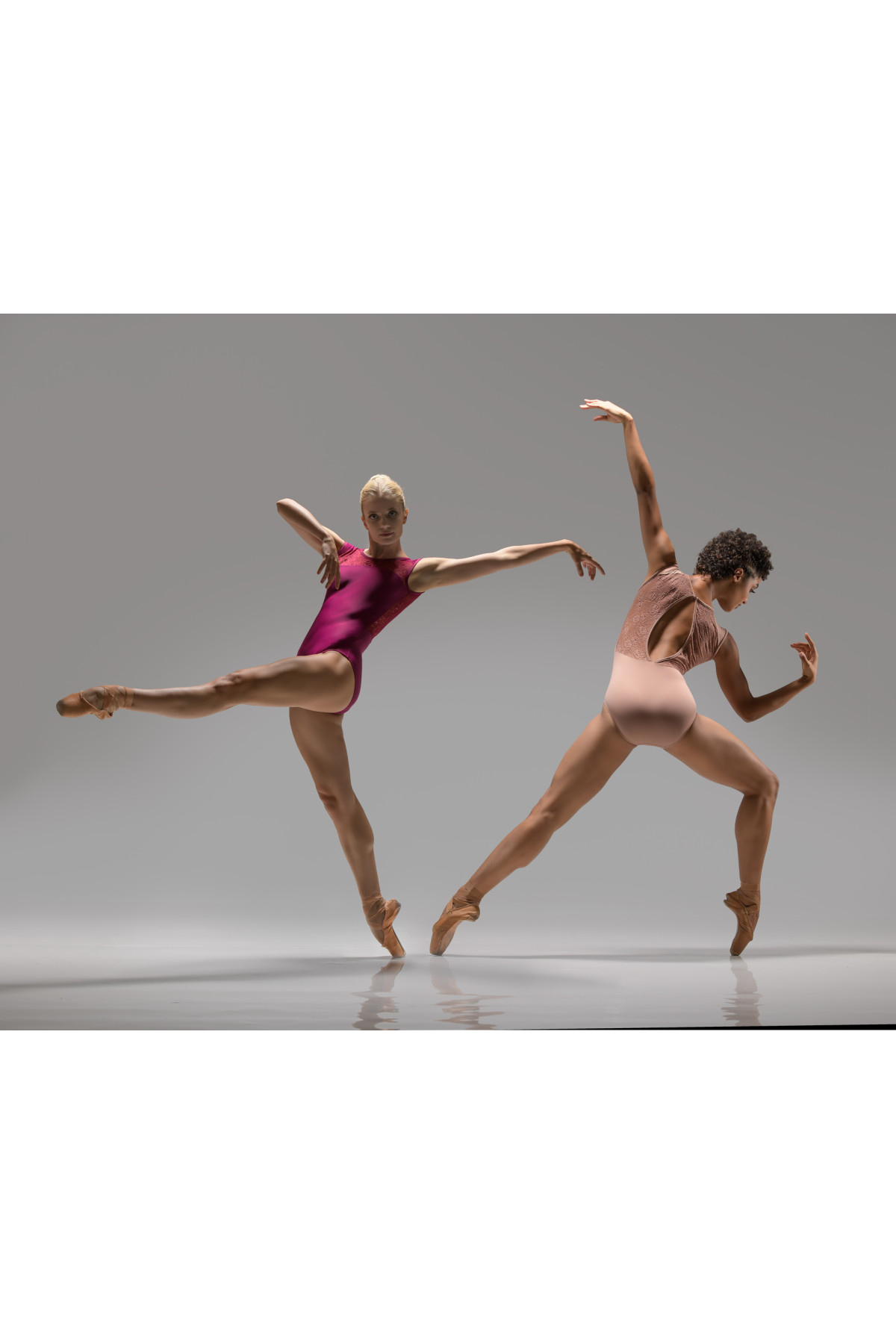 Ballet Rosa pink lace women leotard