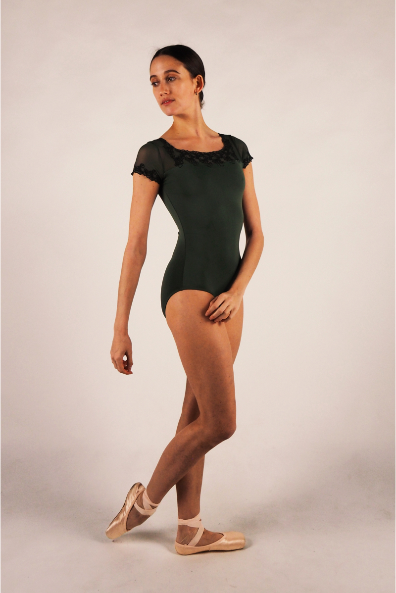 Justaucorps Ballet Rosa Aurora Olive