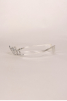 MDA tiara silver-plated heart