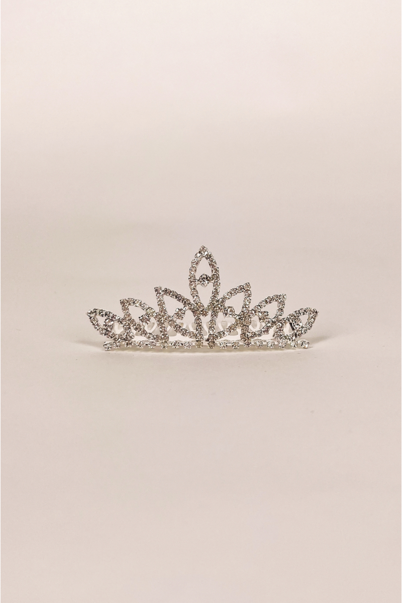 MDA tiara silver lotus