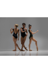 Justaucorps Ballet Rosa Trista noir