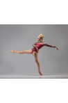 Justaucorps Ballet Rosa Valentina ruby