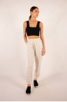 Pantalon Varley Lincoln ivoire