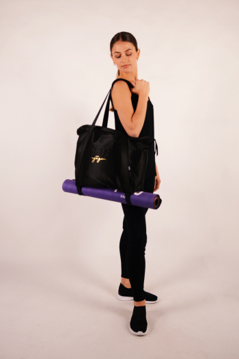 Sac de yoga Temps Danse Sana Yogi noir