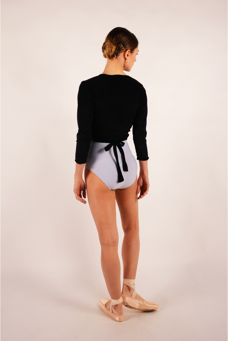 Adult Fluffy black wrap Dansez-vous