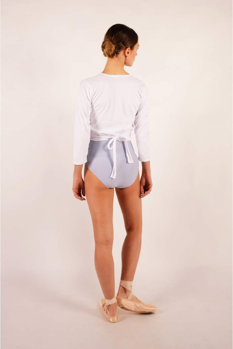 Cache-coeur Dansez-vous Fluffy blanc adulte
