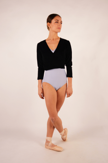 Adult Fluffy black wrap Dansez-vous