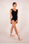 Justaucorps Ballet Rosa Risette Gris
