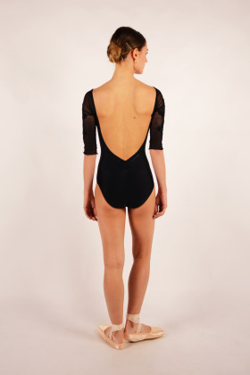 Justaucorps Col Montant avec Broderie Ballet Rosa Paris | Move Dance