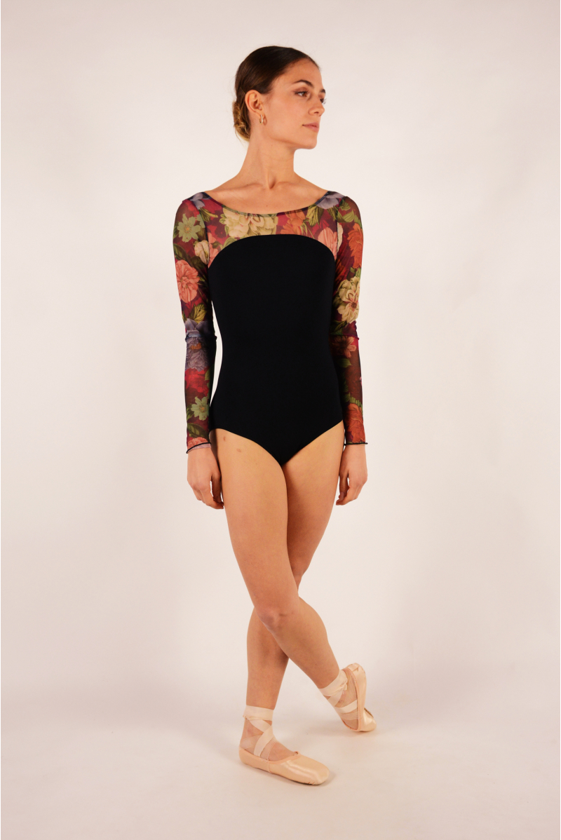 Justaucorps Ballet Rosa Valentina noir