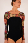 Justaucorps Ballet Rosa Valentina noir