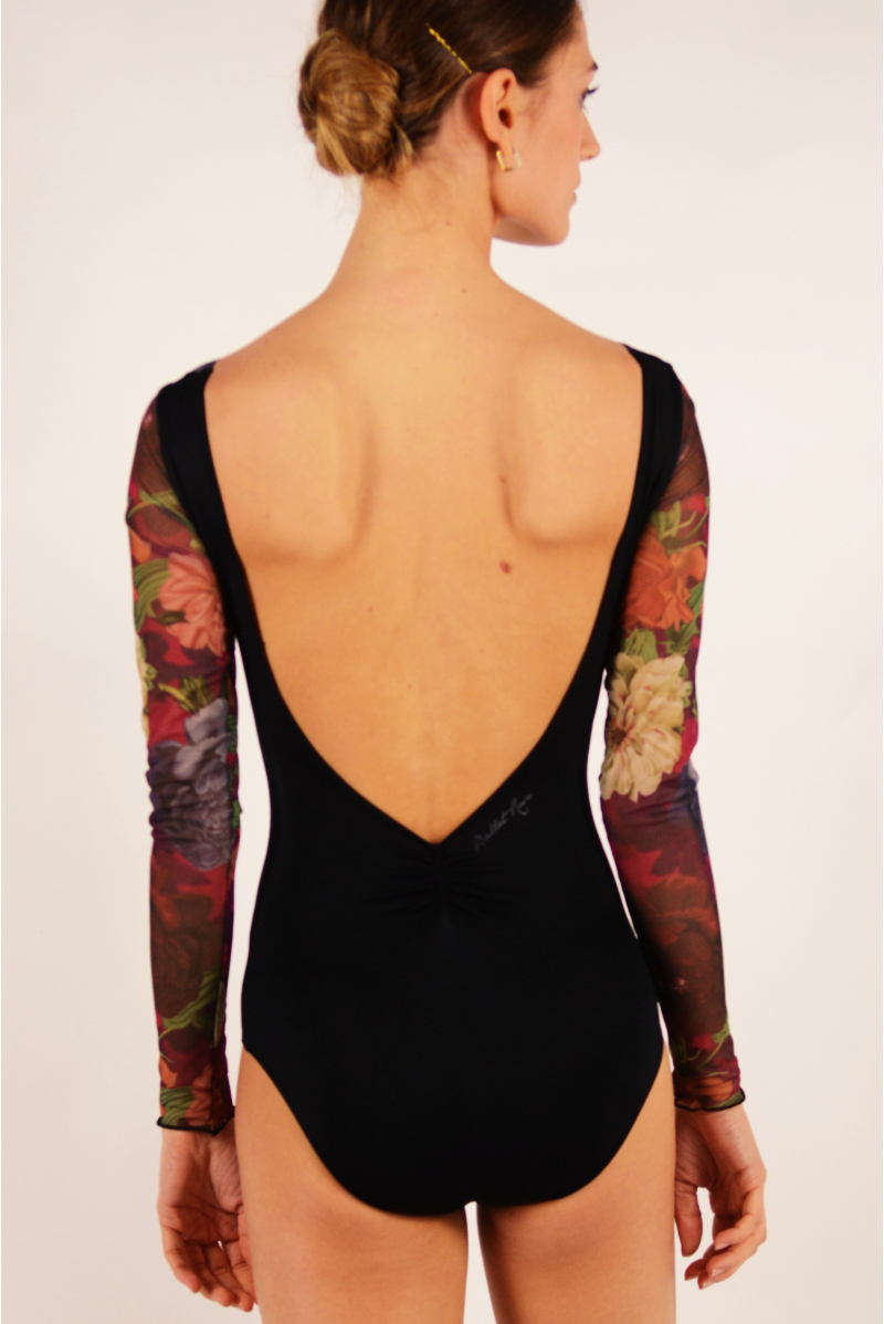 Justaucorps Ballet Rosa Valentina noir