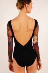 Justaucorps Ballet Rosa Valentina noir