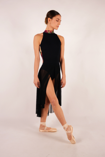 Jupe longue Lumi Ballet Rosa noire femme