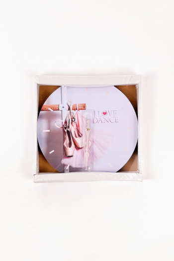 Big clock ballet shoes and tutu