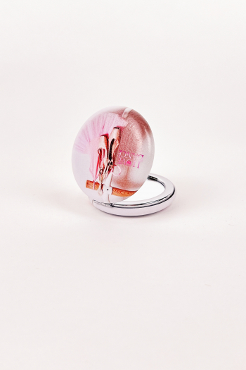 Pocket mirror ballet shoes and tutu