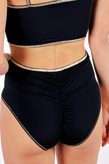 La Nouvelle high waist brief, black