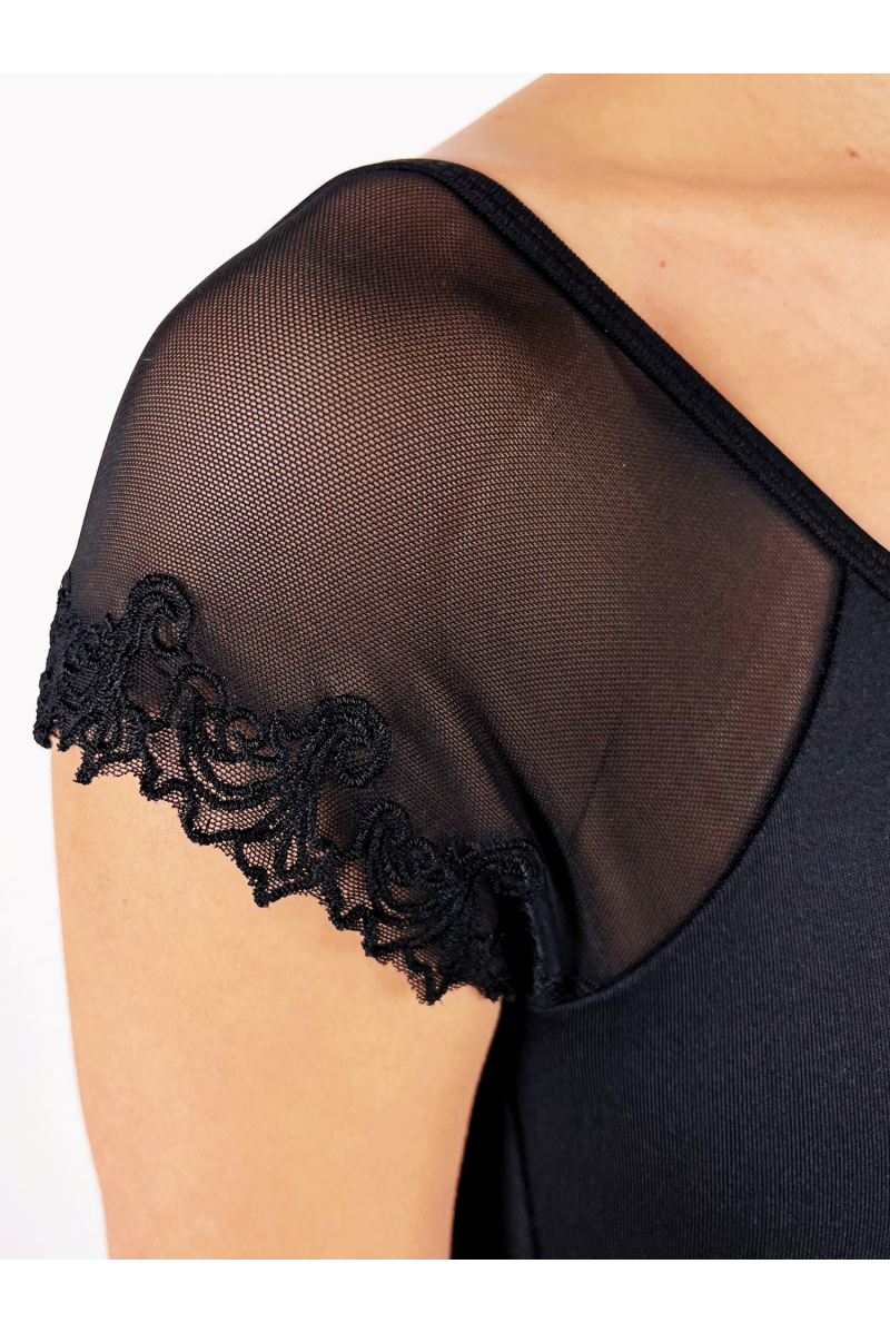 Justaucorps Ballet Rosa Edith noir