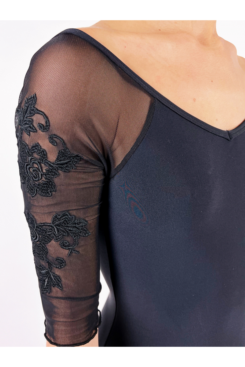 Justaucorps Ballet Rosa Aly noir