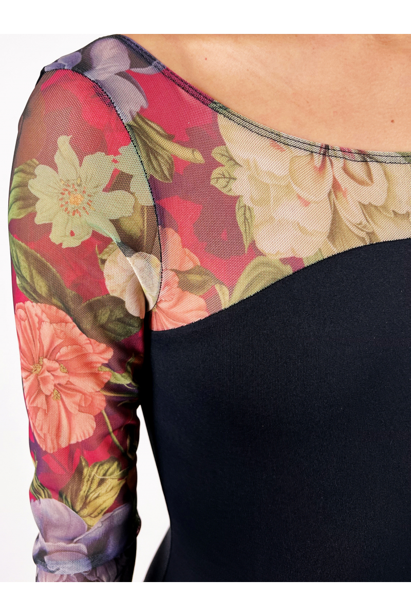 Justaucorps Ballet Rosa Valentina noir