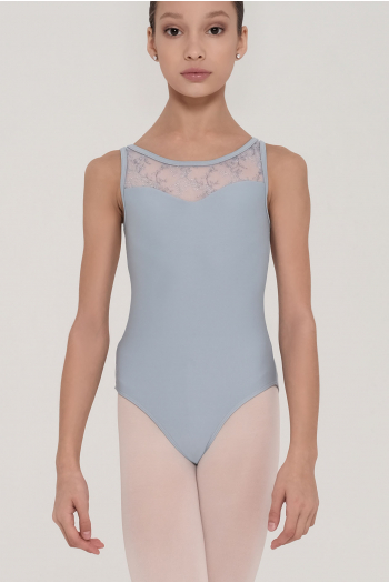 Wear Moi Belmine Light Grey child leotard