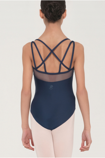Wear Moi Melisse navy leotard child
