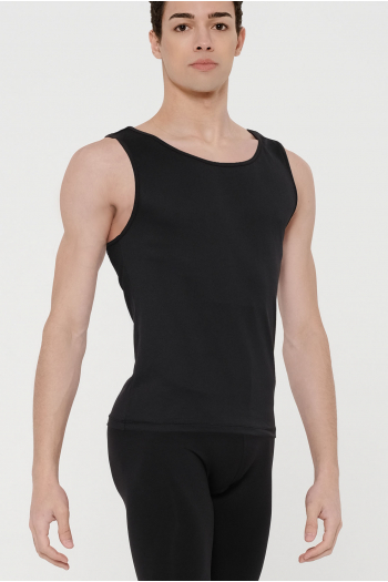 Wear Moi Mercury black tank top