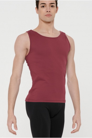 Wear Moi Mercury burgundy tank top