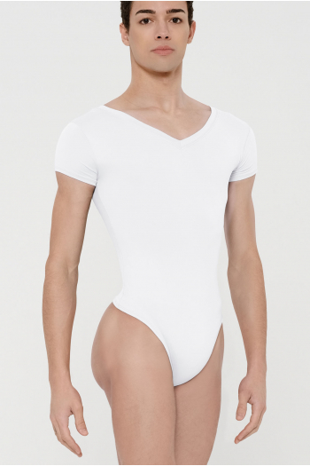 Wear Moi Centaur white leotard for men