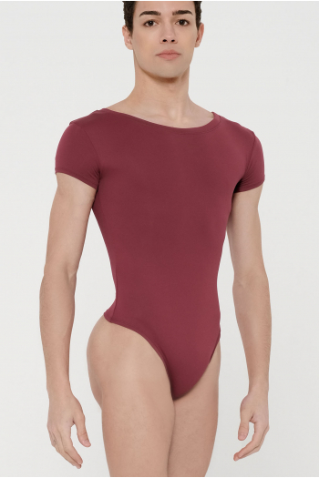 Leotard man Wear Moi Lupin burgundy