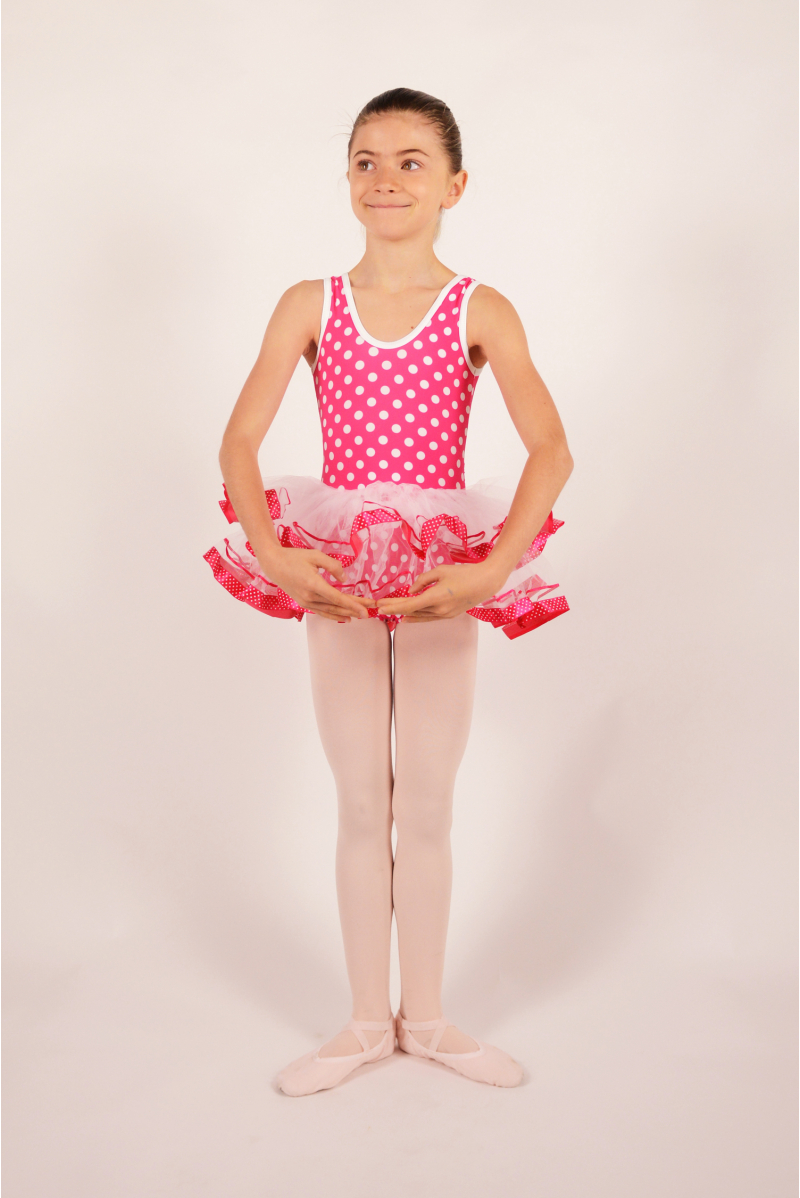 Tutu enfant Sansha Blissy hot pink