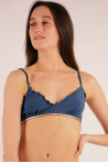 Brassière Lucille La Nouvelle modal indigo