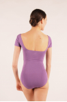 Justaucorps Wear Moi Odalia coton femme prunelle